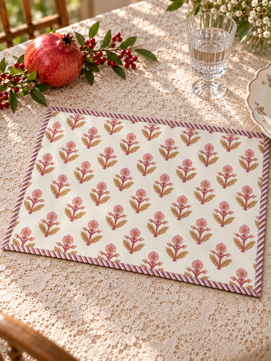 Pacific and Rose Table Mat