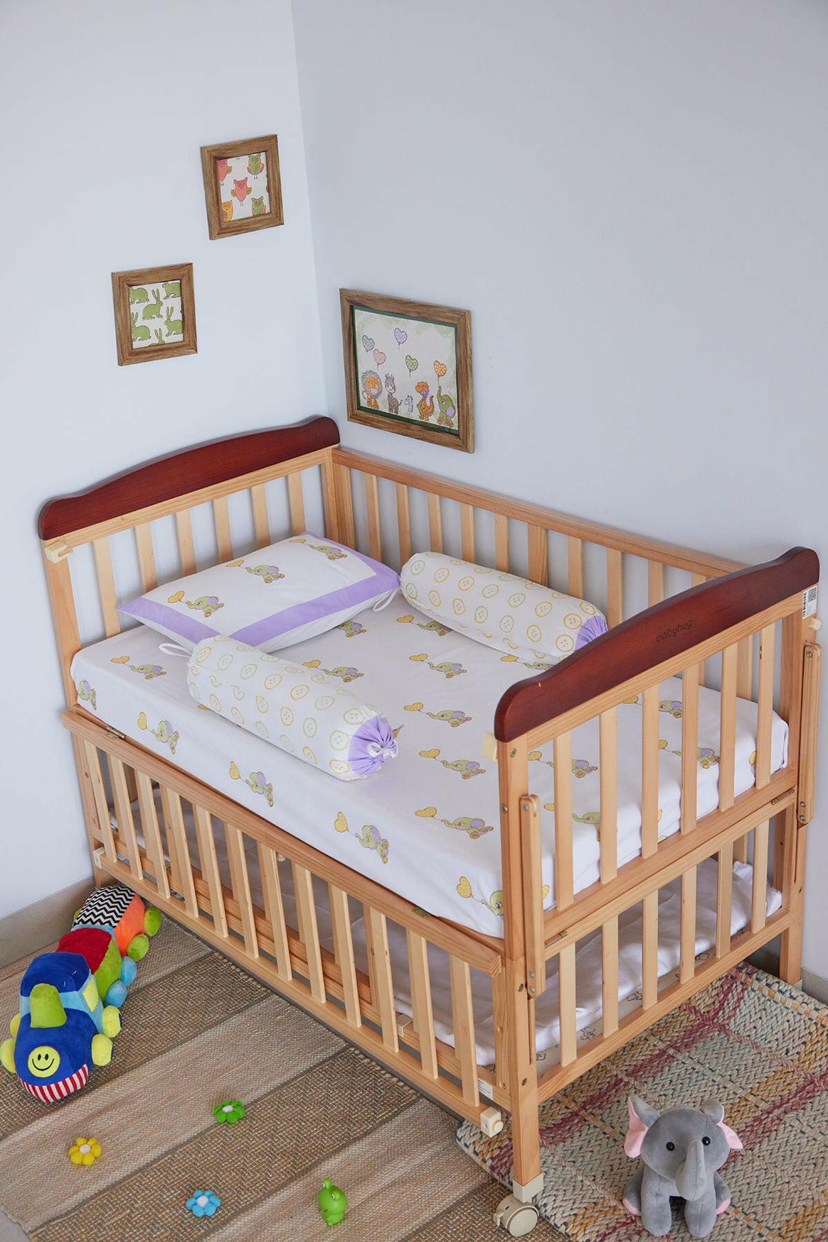 Tiny Tusk Cot Set
