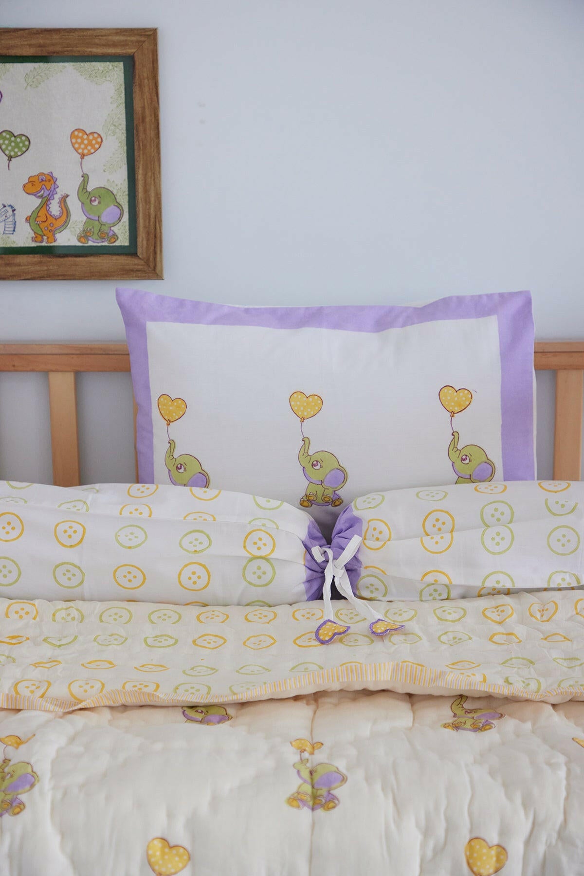 Tiny Tusk Cot Set