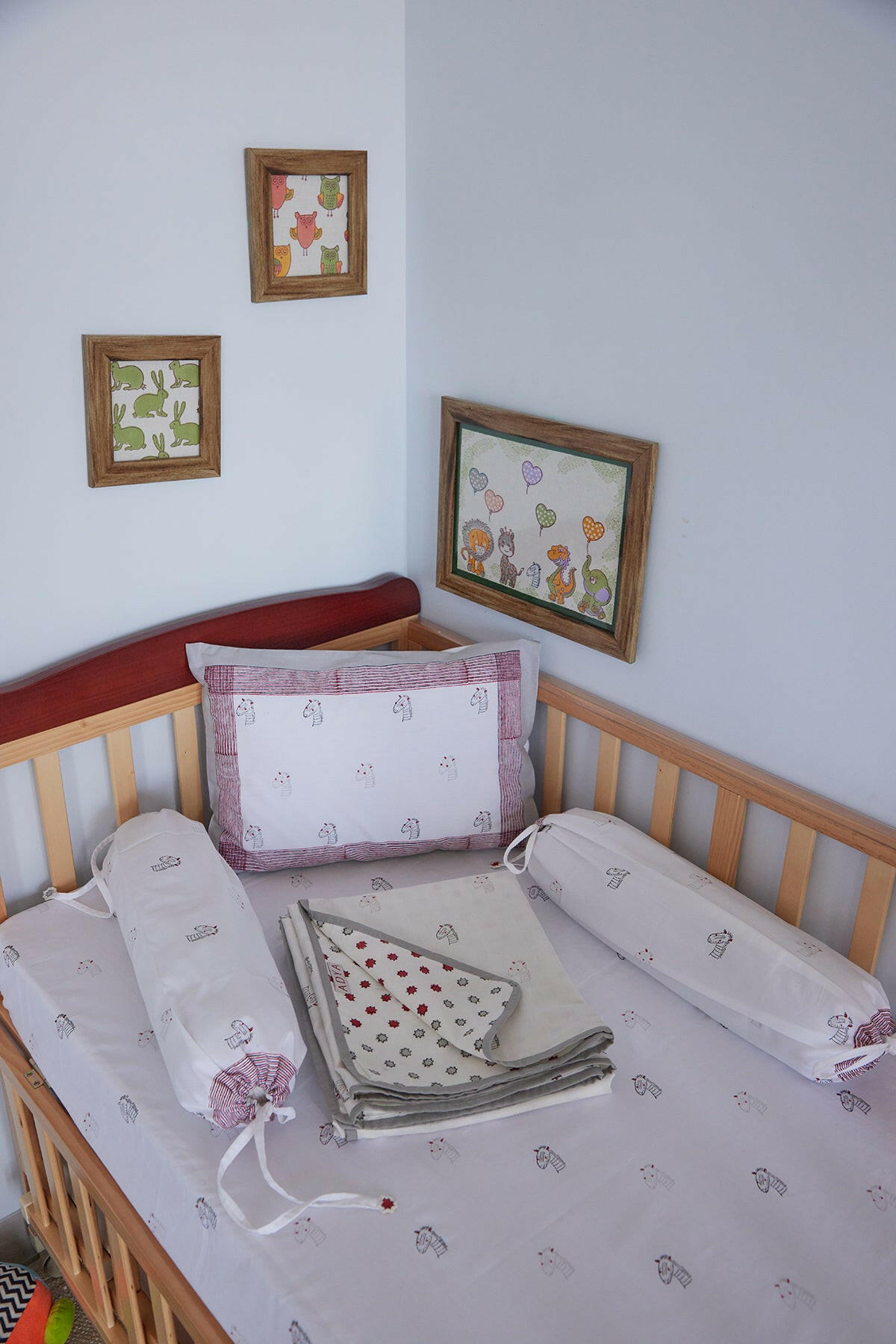Ziggy Zee Zebra Cot Set
