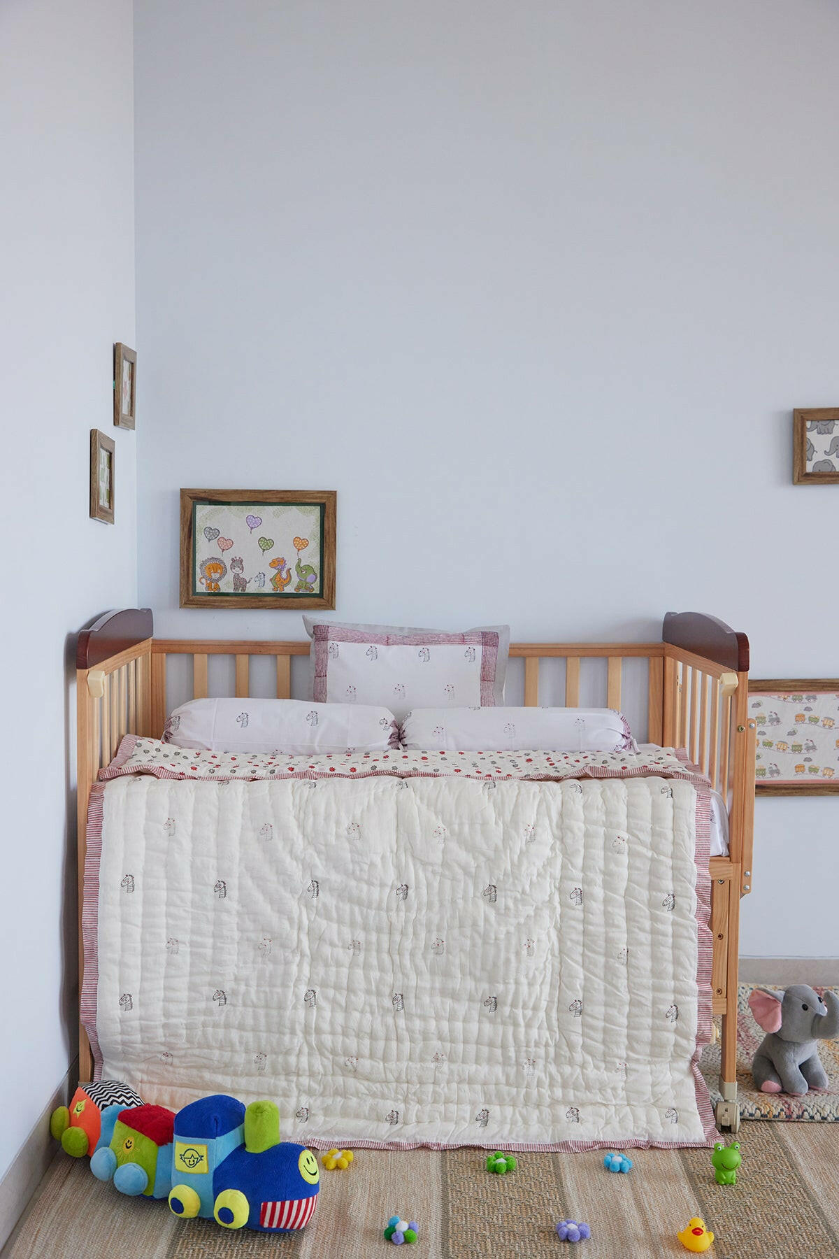 Ziggy Zee Zebra Cot Set