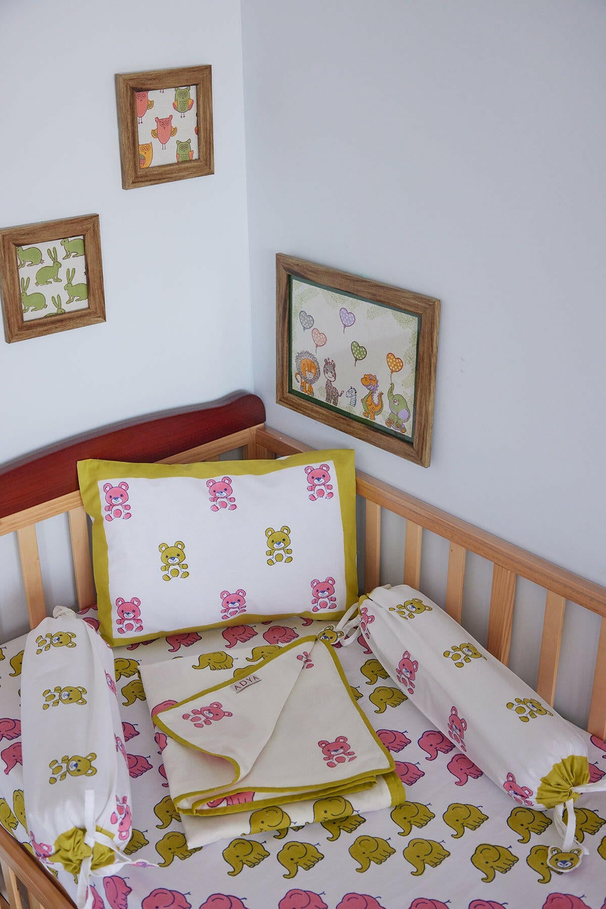 Tiny Teddy Cot Set