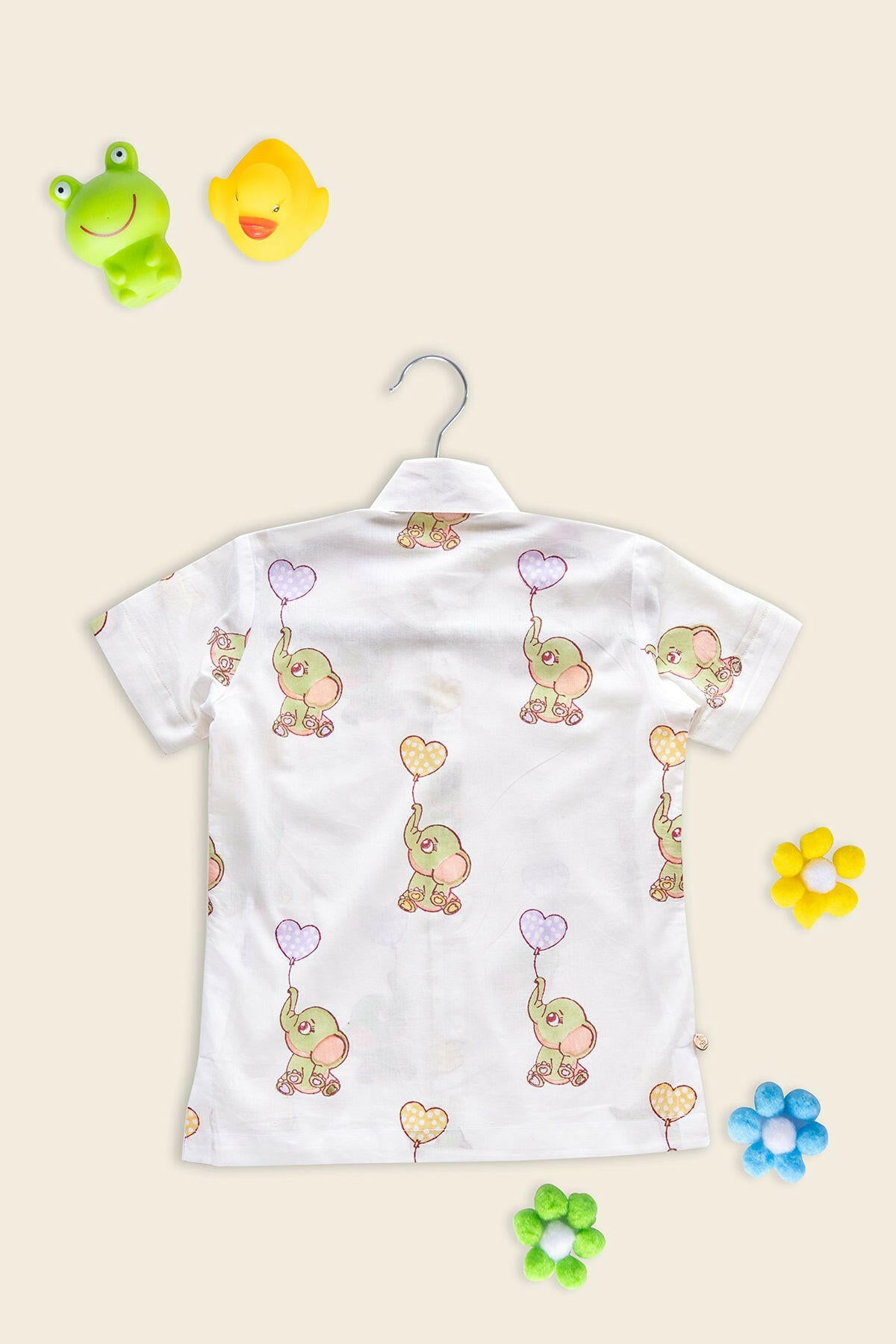 Spring Green Elephant Shirt