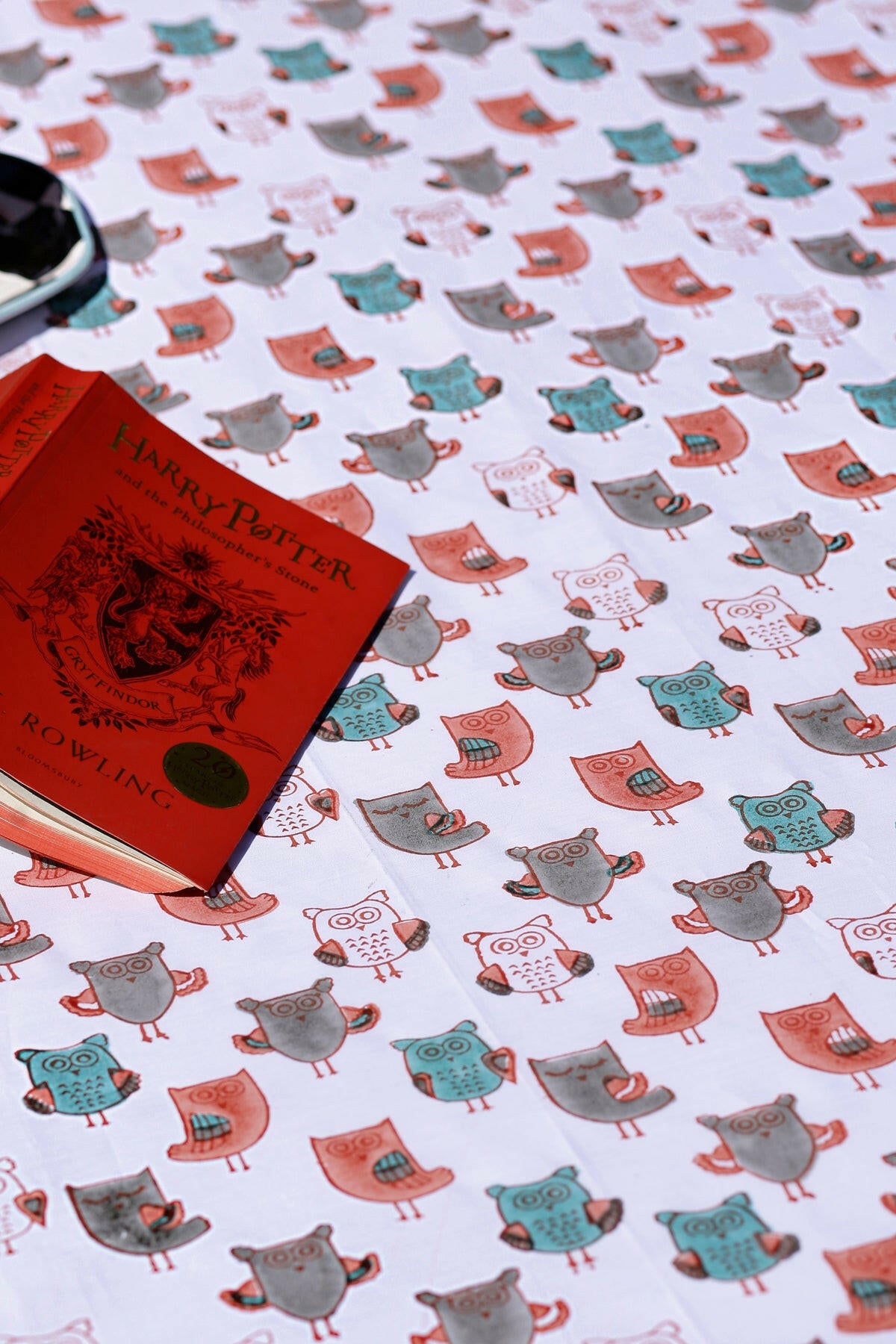 Smoke & Fire Owl Kids Bedsheet