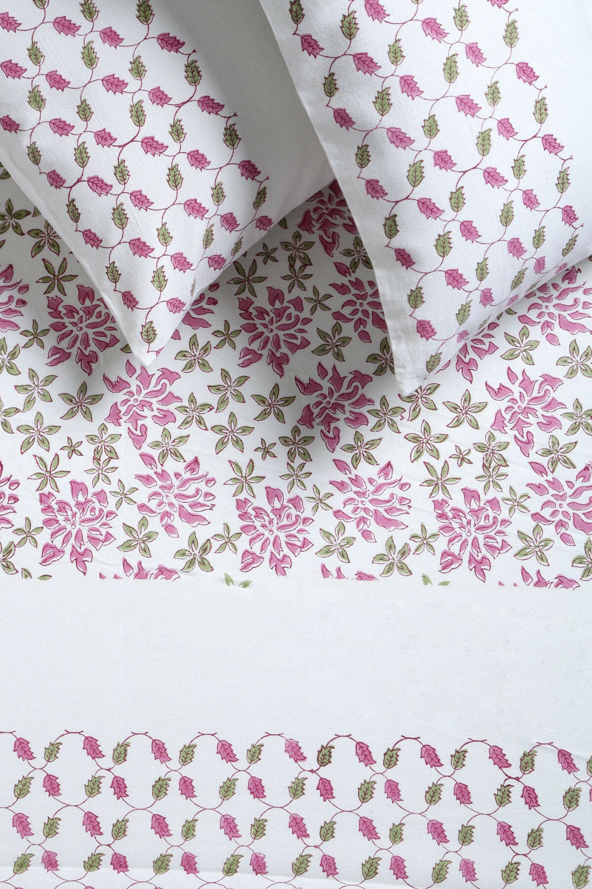 Mulberry Floral Cotton Bedcover
