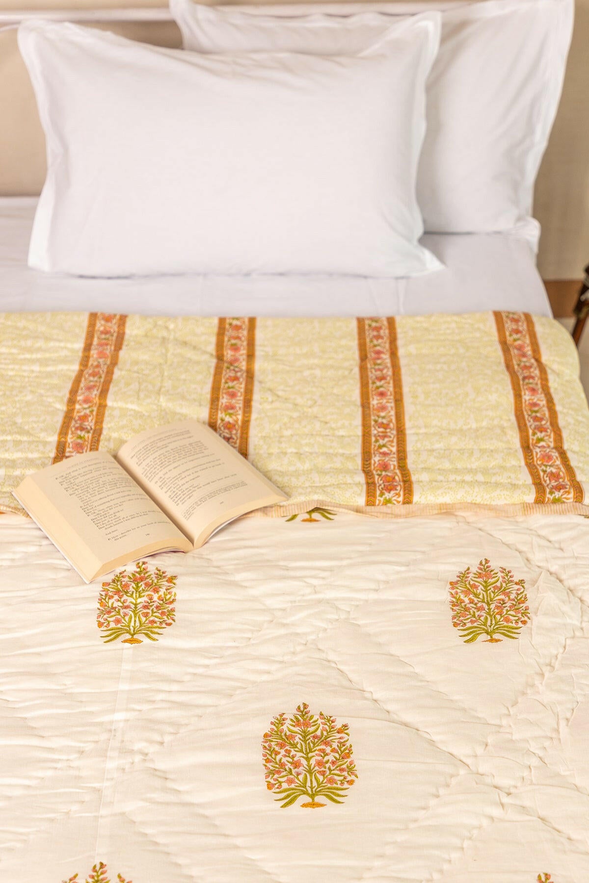 The Florescent Garden Cotton Quilt