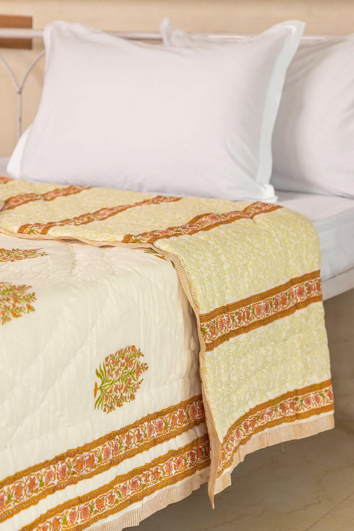 The Florescent Garden Cotton Quilt