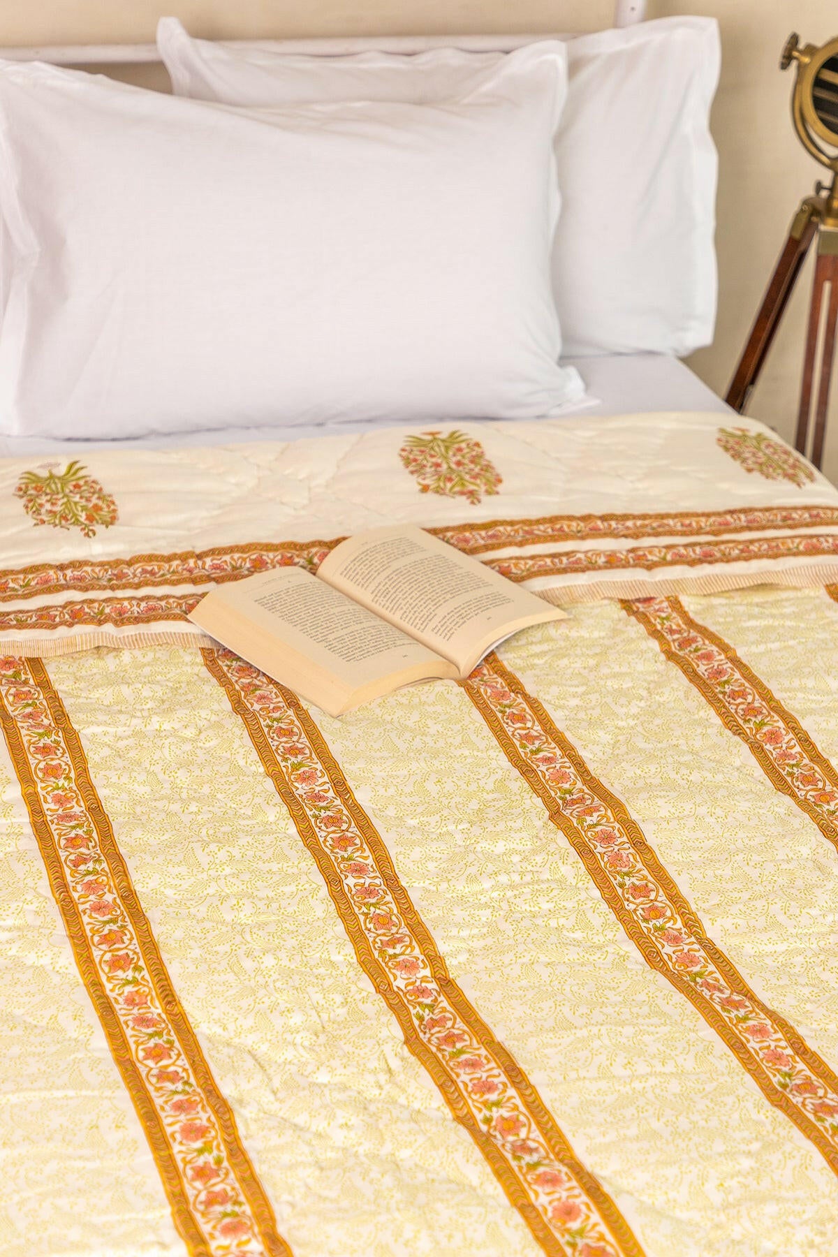 The Florescent Garden Cotton Quilt