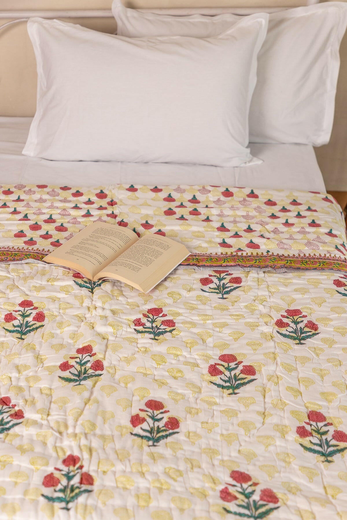 Margarita Marigold Cotton Quilt