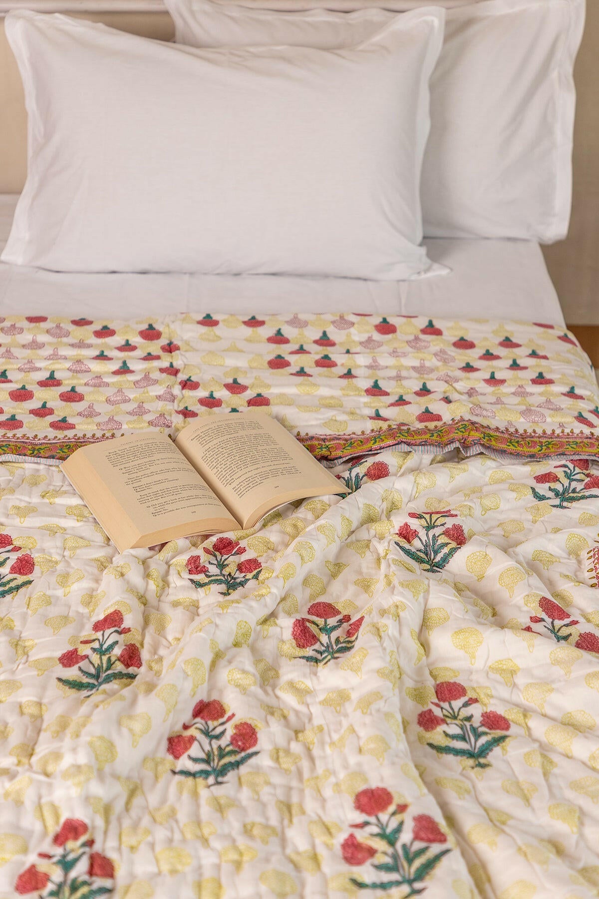 Margarita Marigold Cotton Quilt