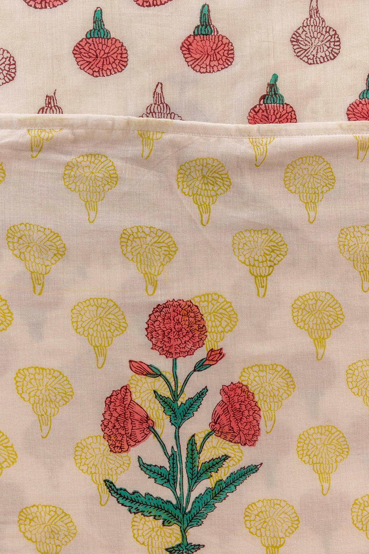 Marsala Marigold Cotton Dohar
