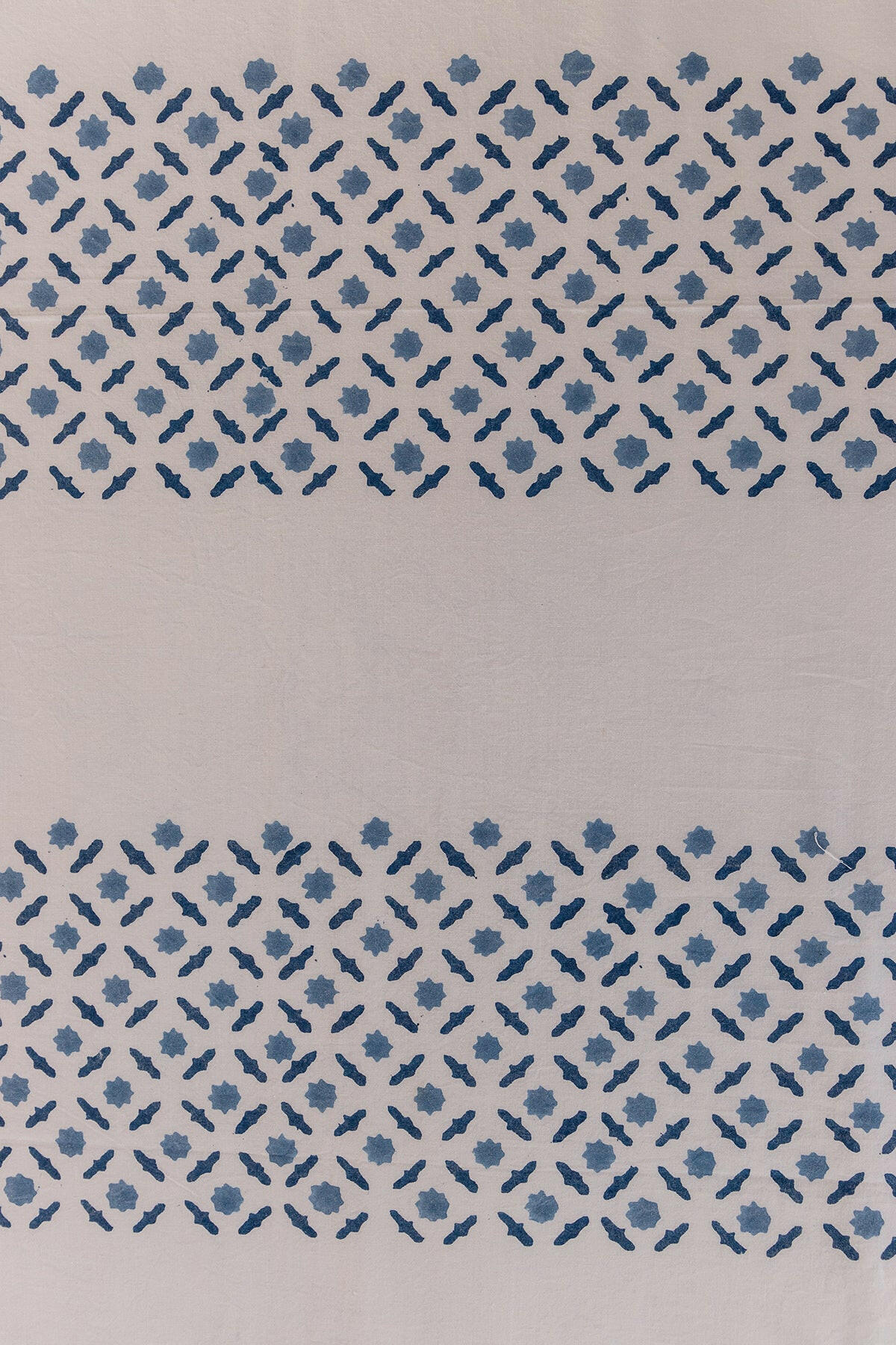 Nautical Blue Star Bedsheet - Adya