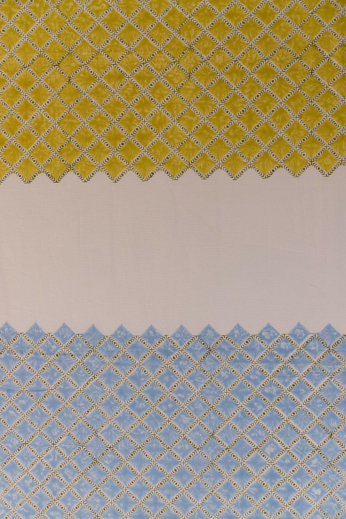 Turkish Lime Diamond Bedsheet - Adya