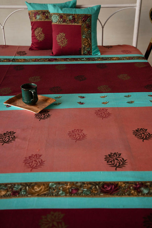 Marsala Premium Bedcover