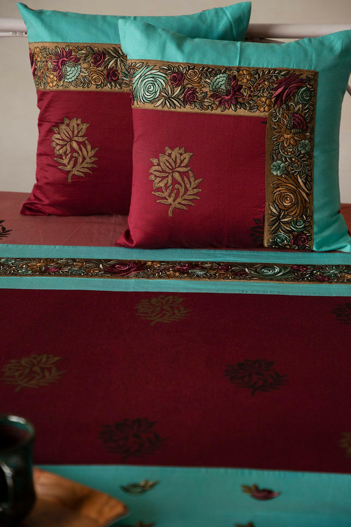 Marsala Premium Bedcover