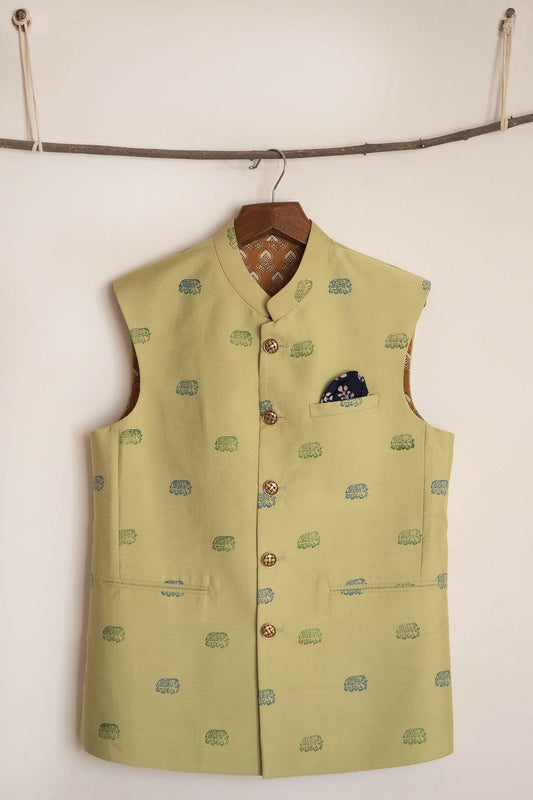 Lime Green Men's Bundi