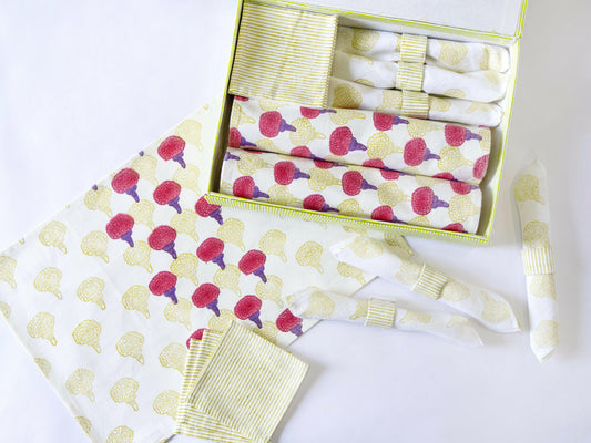 Marigold Blush Table Set