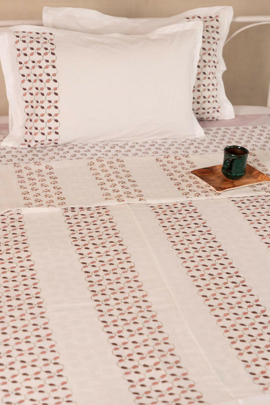 Raspberry Sorbet Tropicana Cotton Dohar