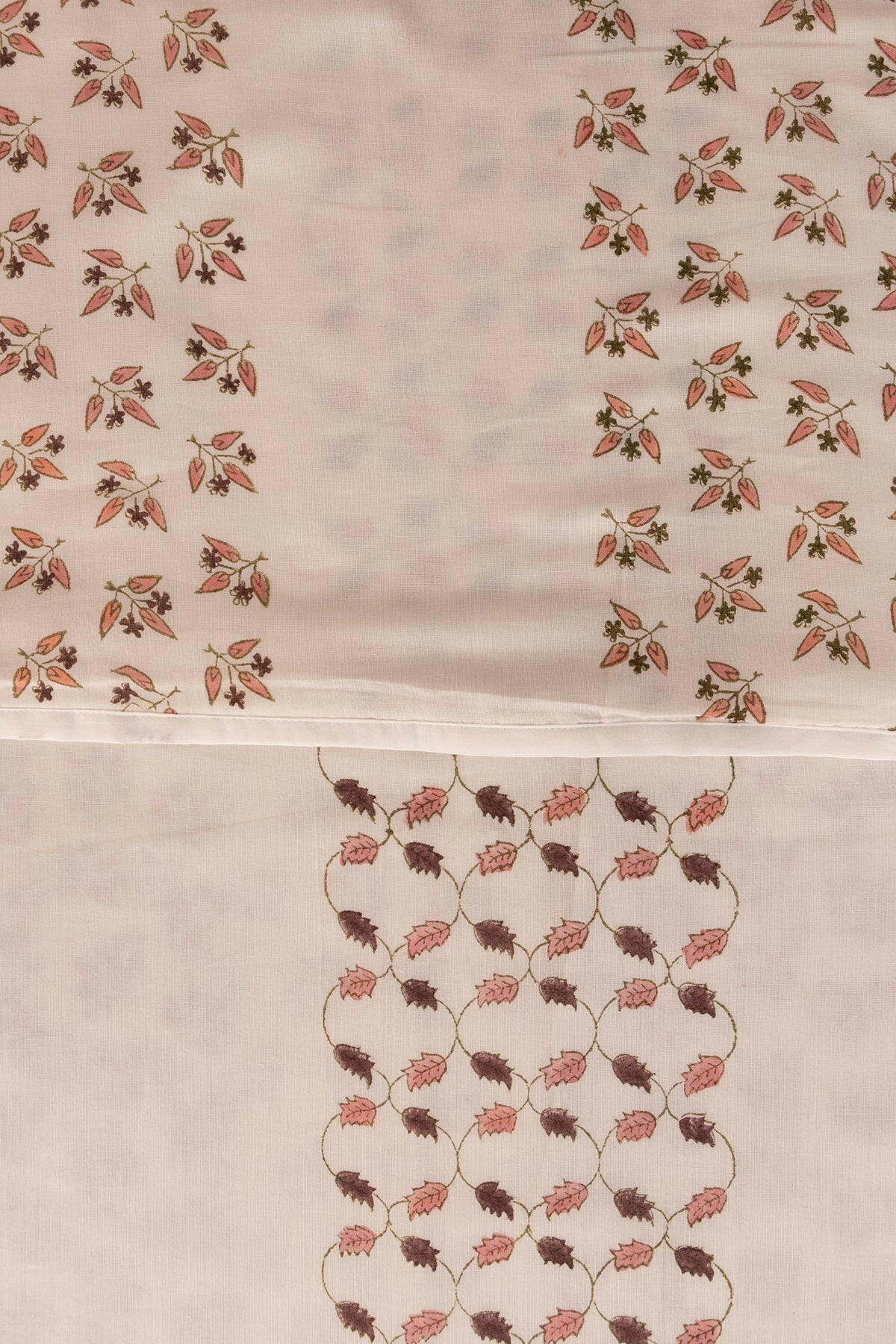 Raspberry Sorbet Tropicana Cotton Dohar