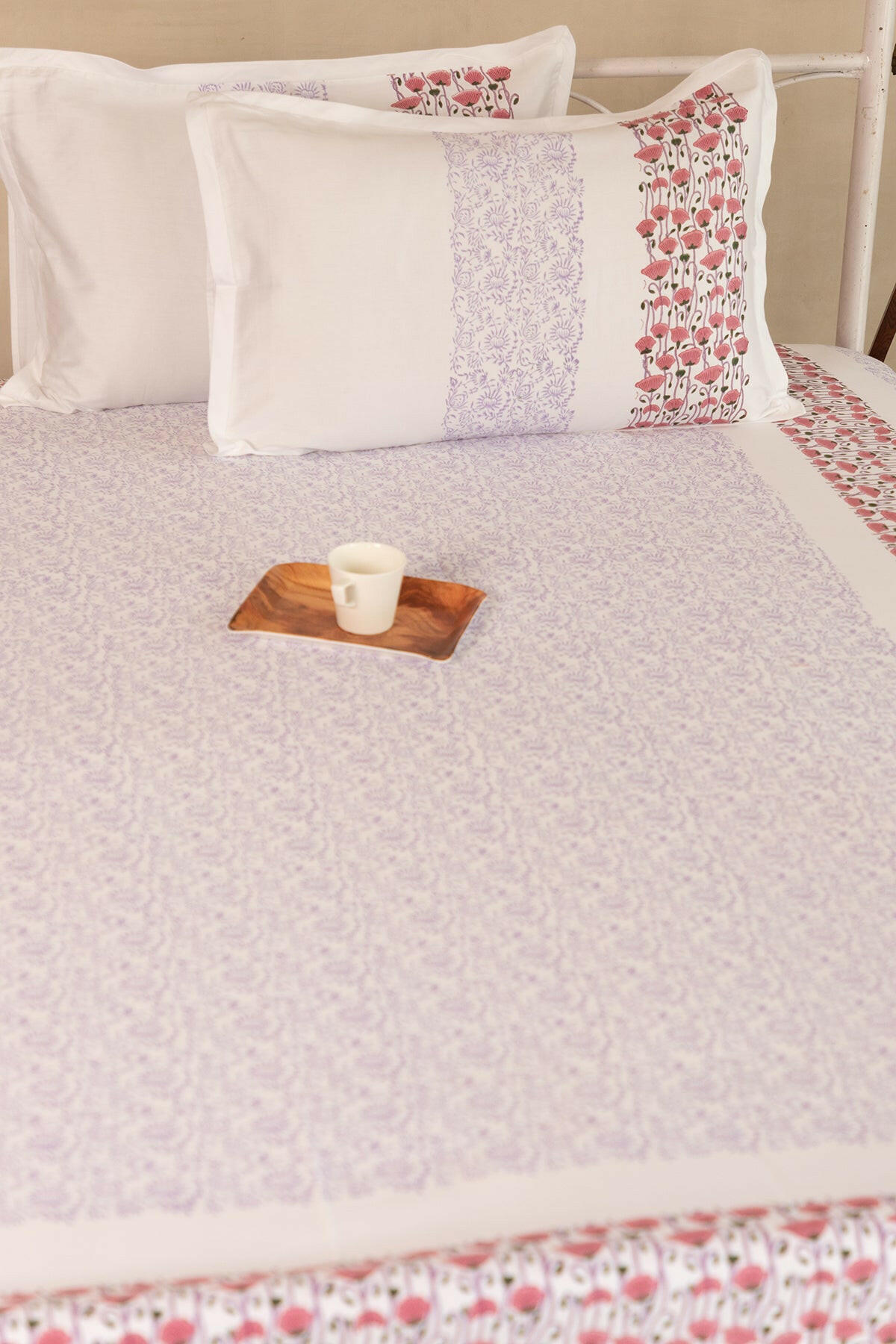 Mulberry Poppy Pure Cotton Bedsheet