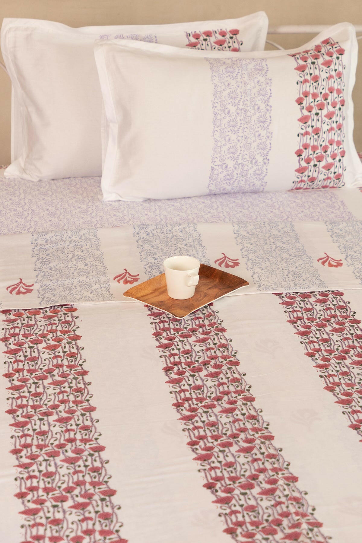 Mulberry Poppy Cotton Dohar