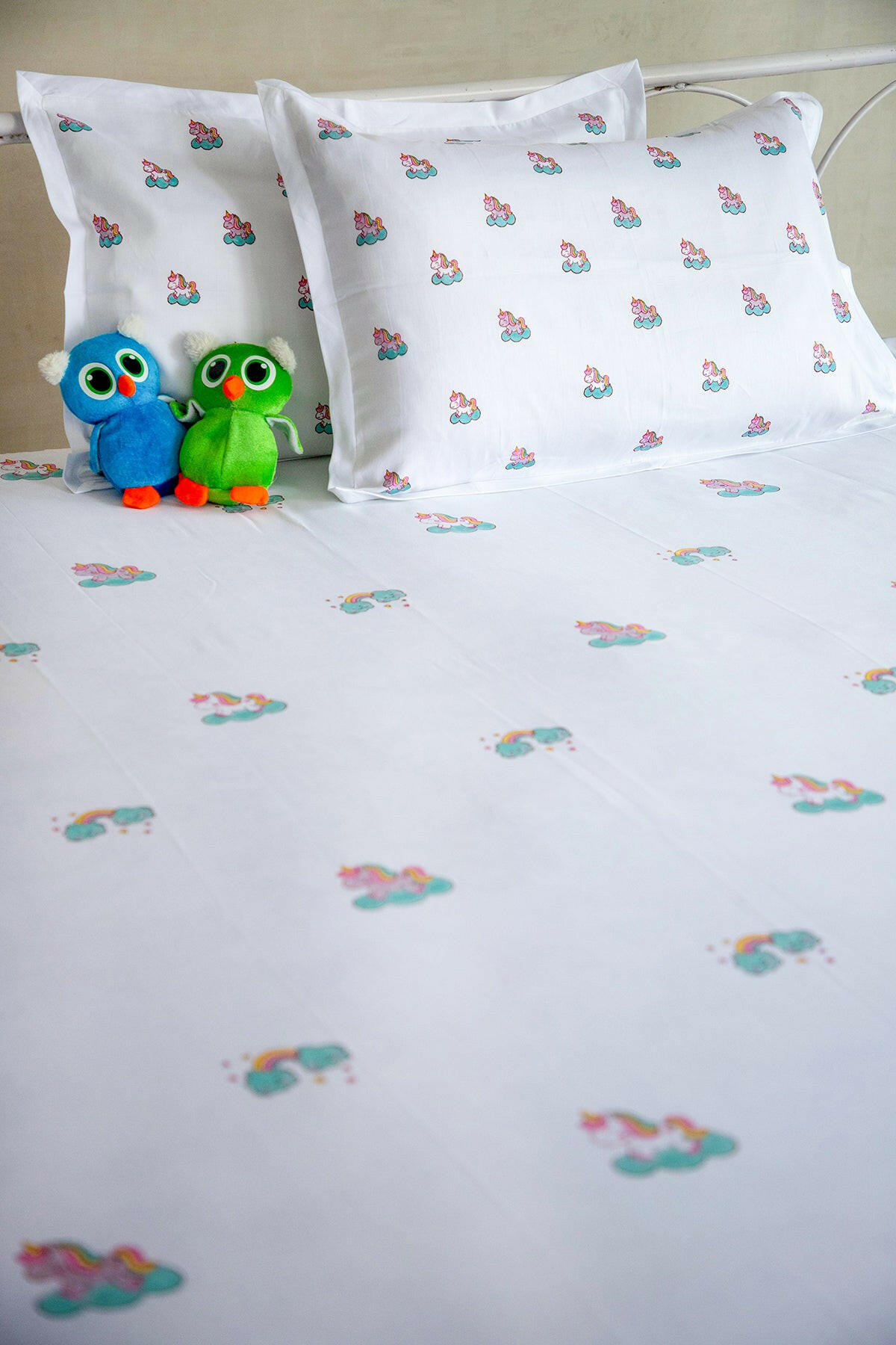 Playful Unicorn Kids Bedsheet