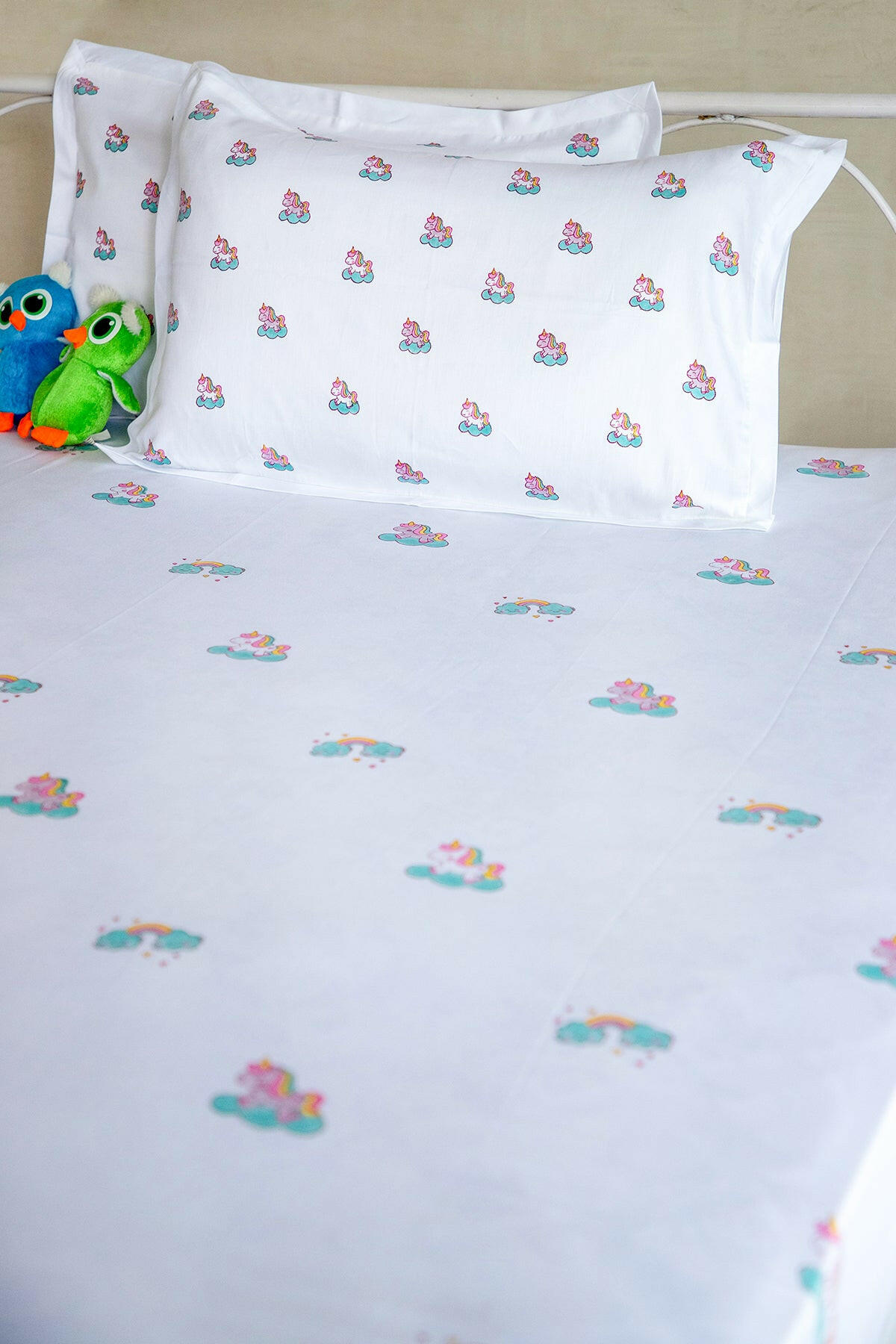 Playful Unicorn Kids Bedsheet