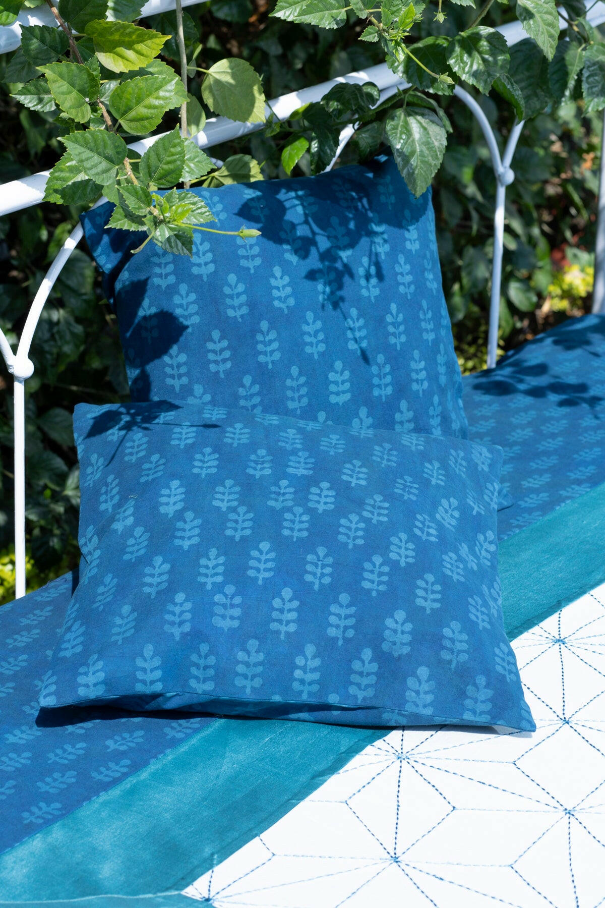 Nautical Blue Star Premium Bedcover
