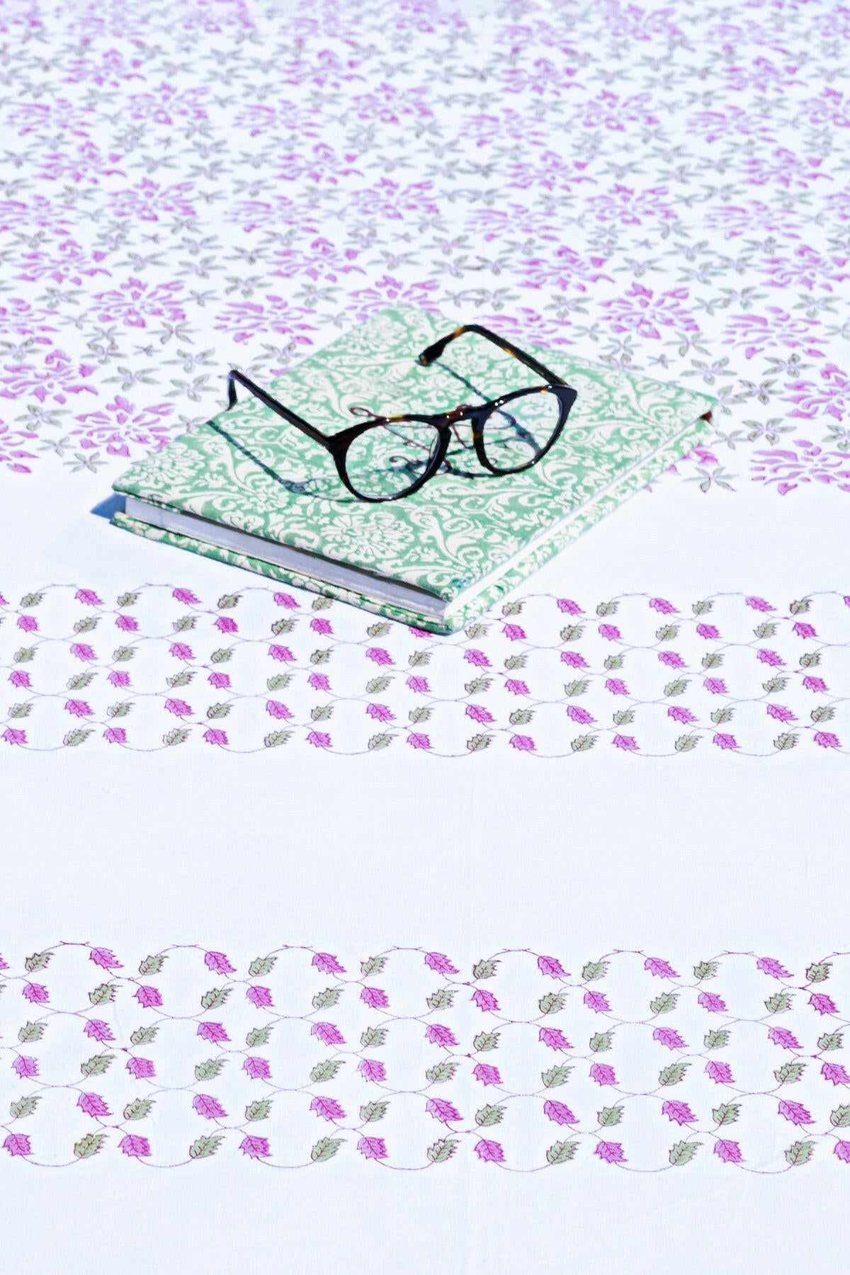 Mulberry Floral Cotton Bedcover