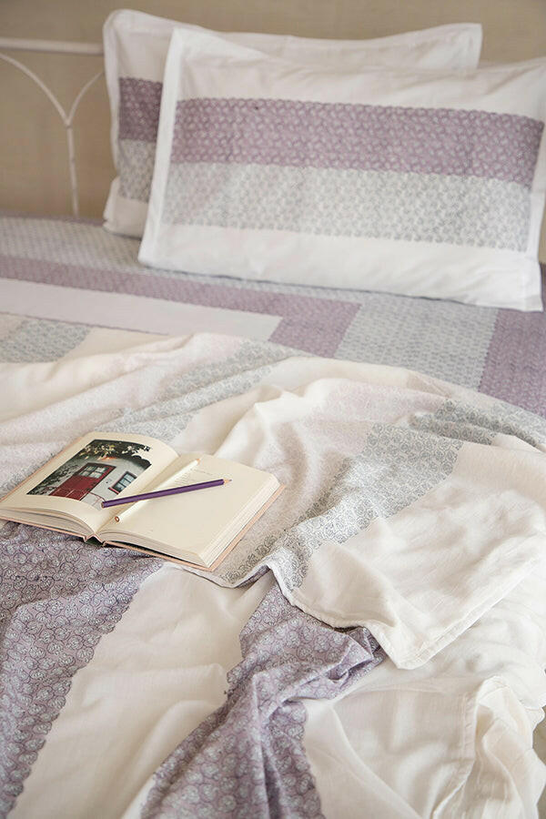 Lavender Water Lotus Cotton Dohar