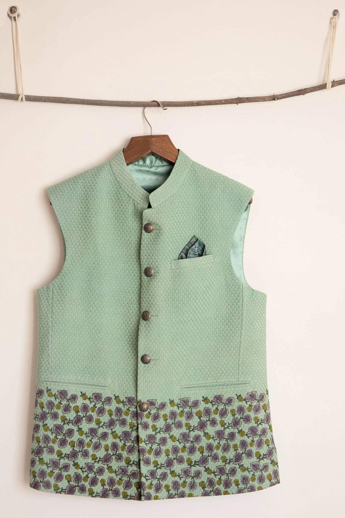 Sage Green Men's Bundi