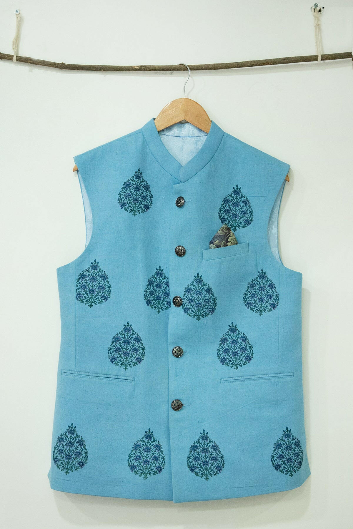 Turkish Blue Men's Bundi