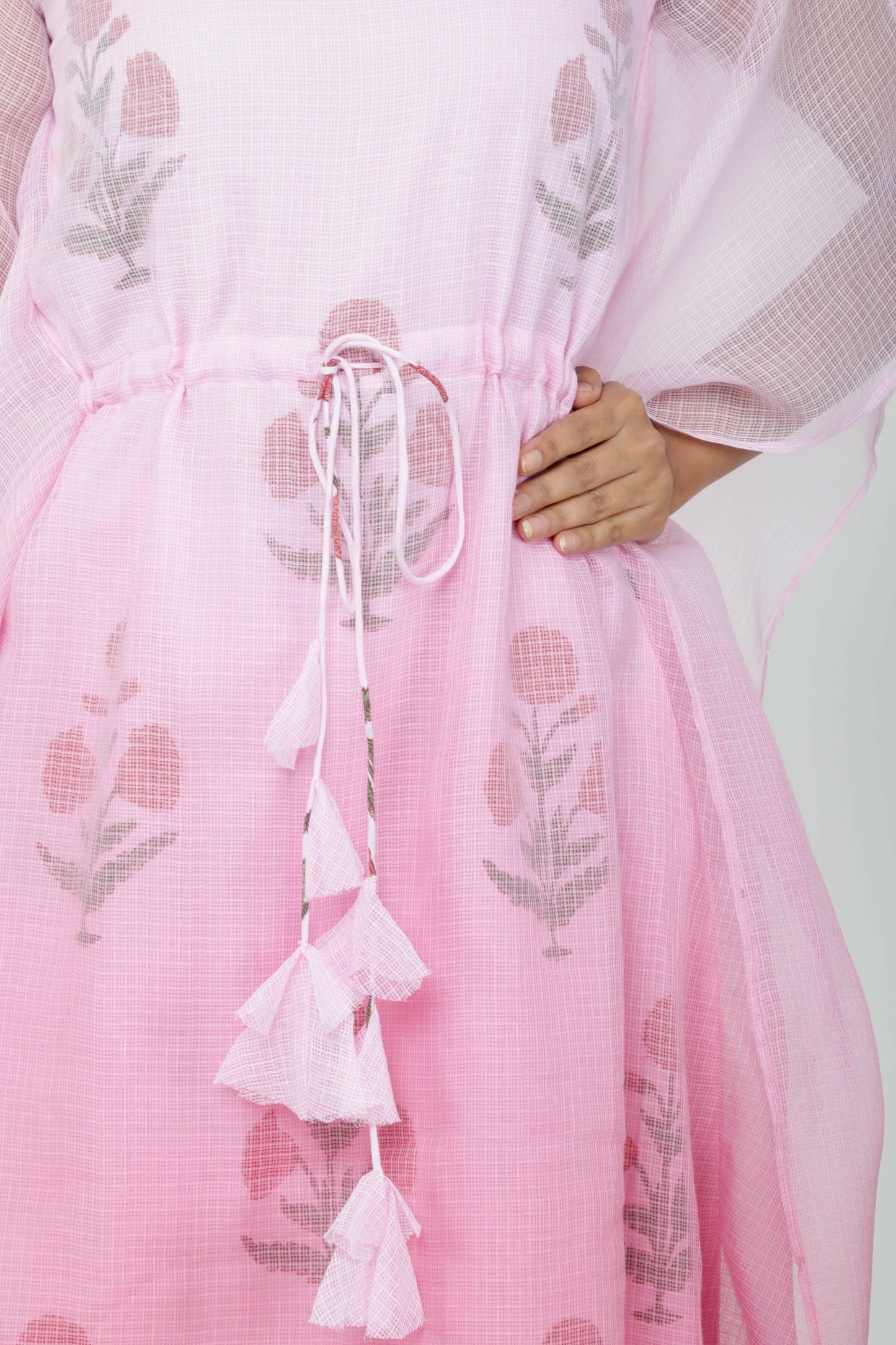 Pink Blossom Ombre Women's Kaftan