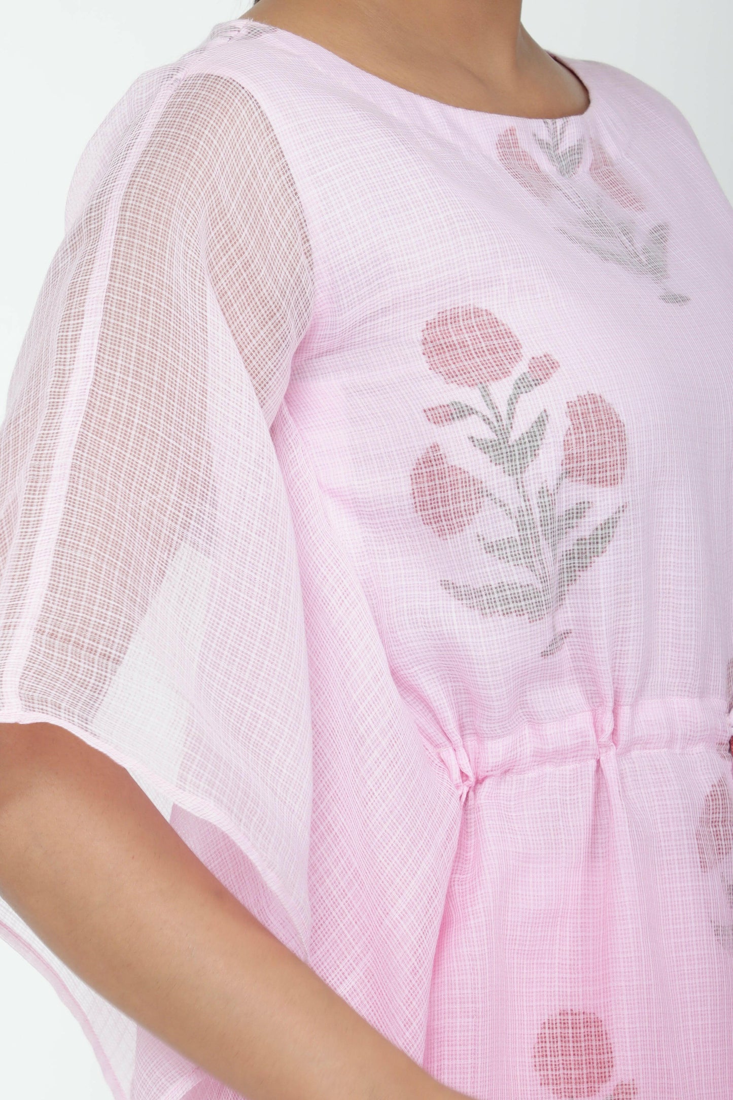 Pink Blossom Ombre Women's Kaftan
