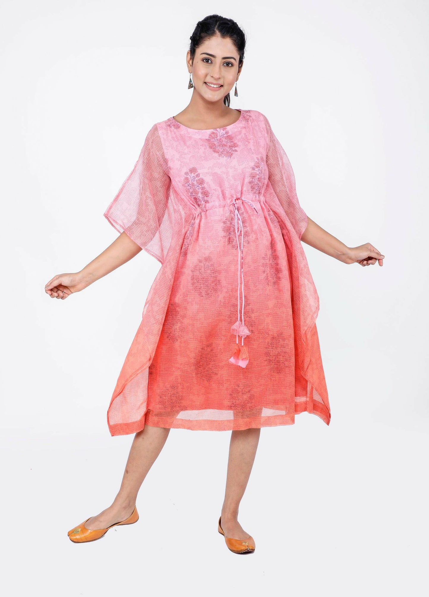Petal Pink Women's Kaftan