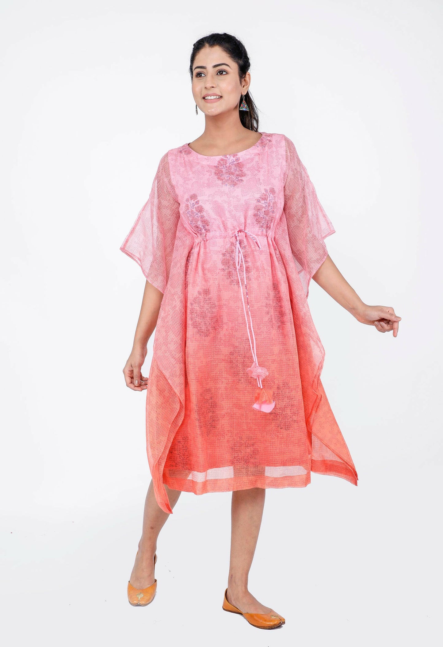 Petal Pink Women's Kaftan