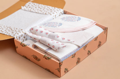 Botanical Blush Quilted Table Linen Set