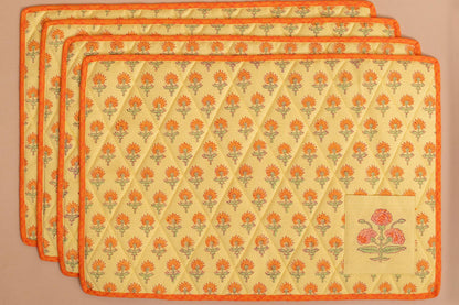 Sunny Marigold Table Linen Set
