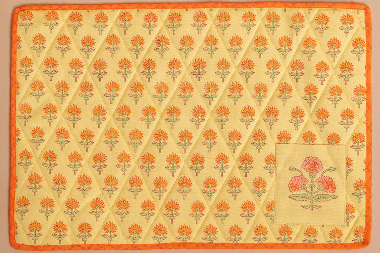 Sunny Marigold Table Linen Set