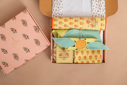 Sunny Marigold Table Linen Set
