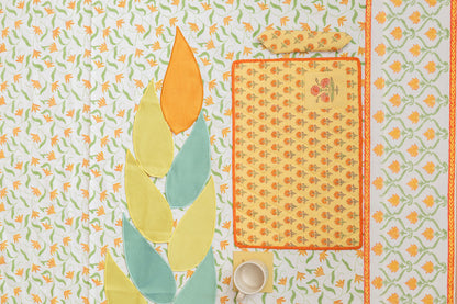 Sunny Marigold Table Linen Set