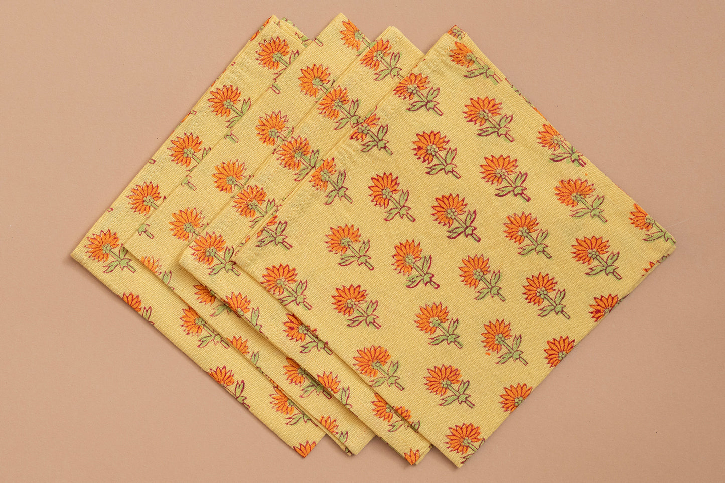 Sunny Marigold Table Linen Set