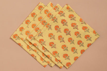 Sunny Marigold Table Linen Set