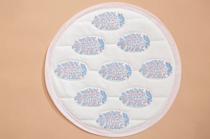 Botanical Blush Quilted Table Linen Set