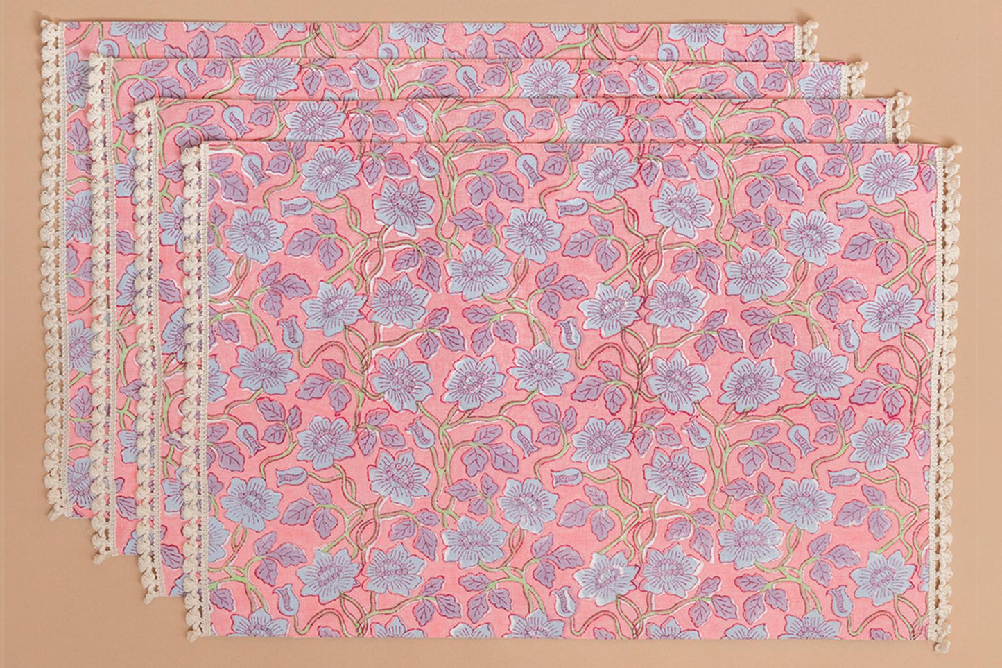 Floral Harmony Table Linen Set