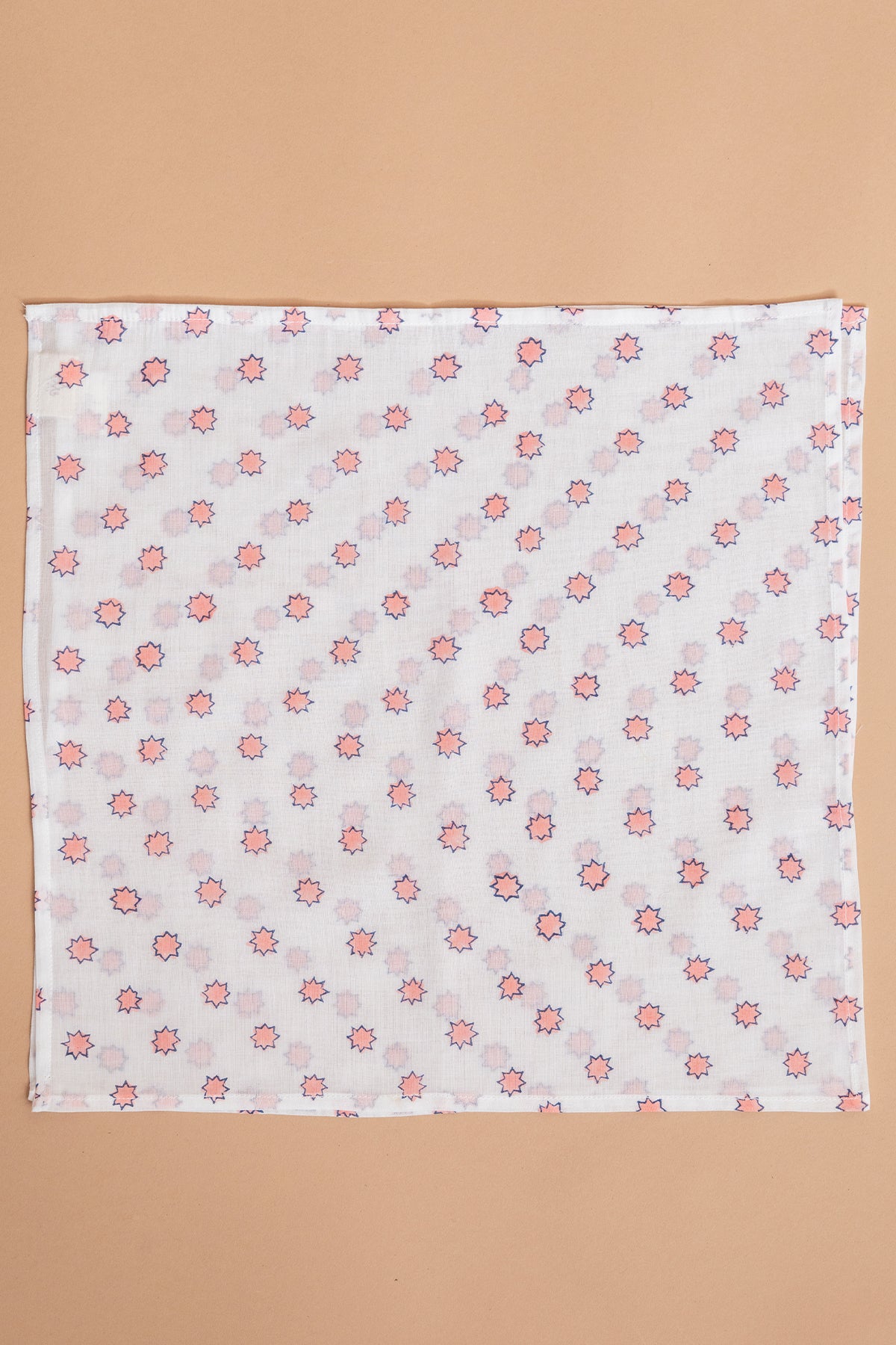 Pink Star Mulmul Napkin Set