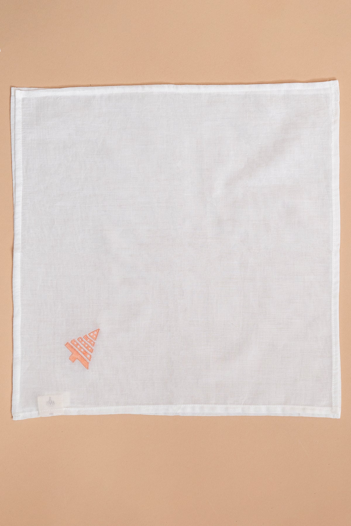 Christmas Tree Embroidered Mulmul Napkin Set
