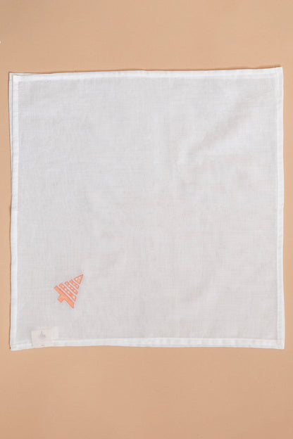Christmas Tree Embroidered Mulmul Napkin Set