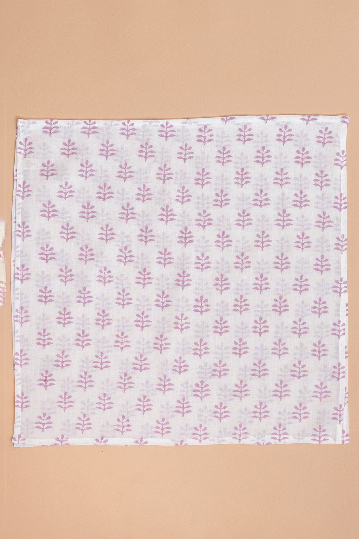 Pink Buti Mulmul Napkin Set