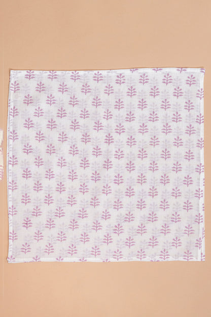 Pink Buti Mulmul Napkin Set